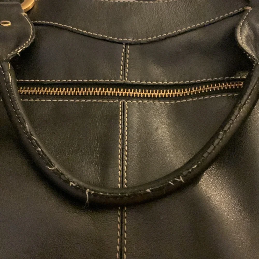 Perlina New York leather satchel - Picture 6 of 14